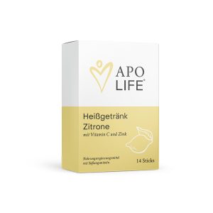 Apolife Heißgetränke mit Vitamin C - Zitrone