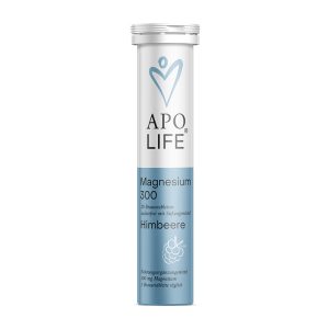 ApoLife Magnesium 300 Brausetabletten Himbeer