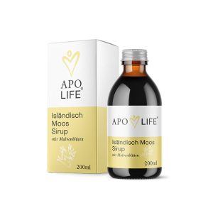 ApoLife Isländisch Moos Sirup mit Malvenblüten
