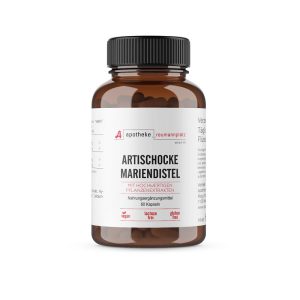 Hausmarke Artischocke Mariendistel 60 Stk.