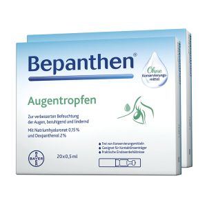 Bepanthen® Augentropfen 2 x 20 x 0,5ml (Kopie)