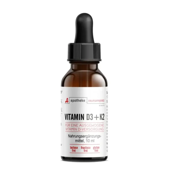 Vitamin D3-K2-10ml. Hausmarke Apotheke am Reumannplatz